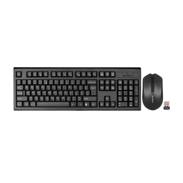 COMBO KEYBOARD A4 TECH 3000N V-TRACK 2.4G WIRELESS